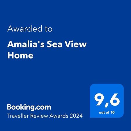 Amalia'S Sea View Home ريثيمنو المظهر الخارجي الصورة