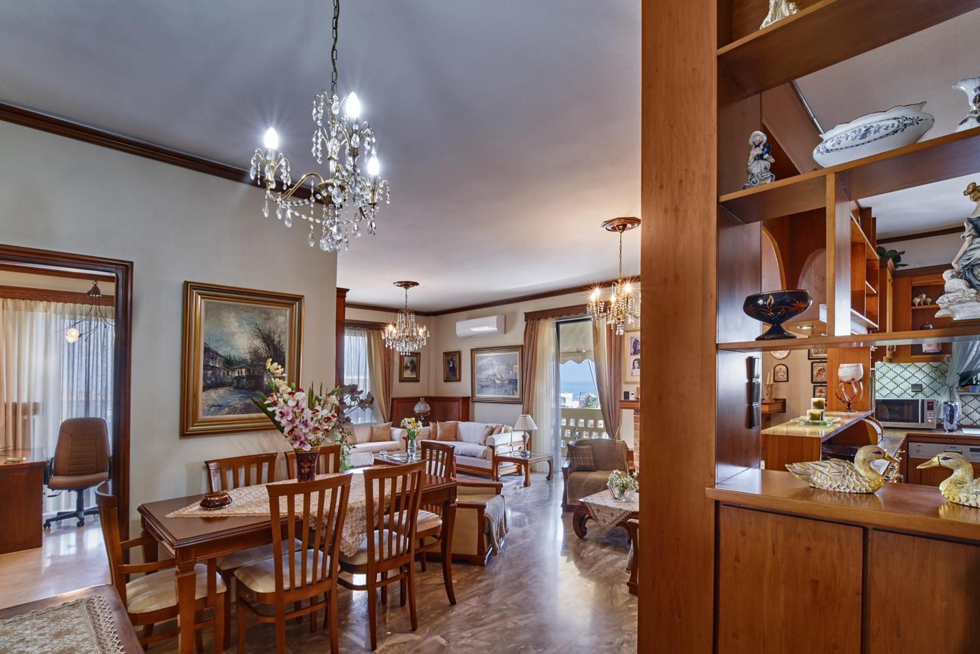 Amalia'S Sea View Home ريثيمنو المظهر الخارجي الصورة